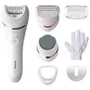 Image de Epilateur électrique Philips Series 8000 BRE730/10 5,4 W Blanc