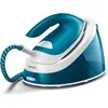 Image de Philips PerfectCare Compact Essential GC6815/20, Fer à repasser, Bleu, Blanc