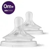 Image de Lot de 2 Tétines Natural Philips Avent 3.0 SCY962/02 - Dès la naissance