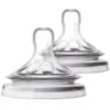 Image de Philips Avent Tétines Natural à Réponse Naturelle 6 Mois + x 2