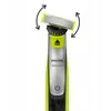 Image de Philips Oneblade 360 Qp420/50 Lames de rasoir de rechange, Argent/Jaune