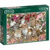 Image de Falcon Puzzle Floral Cats 1000 pièces