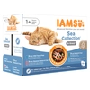 Image de 12x85g IAMS Delights Adult lot mixte Mer en sauce - Pâtée pour chat