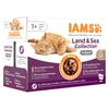 Image de 12x85g IAMS Delights Adult lot mixte Terre & mer en sauce - Pâtée pour chat