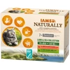 Image de 12x85g IAMS Naturally Senior Assortiment Terre & Mer - Pâtée pour chat