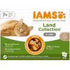 Image de 12x85g IAMS Advanced Nutrition Senior 7+ Land Collection en gelée nourriture pour chats humide