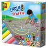 Image de Ses, Écriture + dessin, Stoepkrijt Verkeer (6x)
