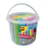 Image de Craies pour trottoir seau de 22 pcsSES Creative Multicolore, 2 an(s), Garçon/Fille, 22 craies de 8 couleurs différentes (1 craie de trottoir noire incluse !), 22 pièce(s), Seau