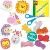 Image de Ses Creative Fluffy loops - Animaux en fil duveteux, Kit de travail manuel, Multicolore