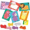 Image de Ses 14043 Animaux moelleux Broderie, Kit de travail manuel, Multicolore