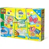 Image de Kit 3 en 1 Peinture au doigt, coloriage et formes autocollantes SES CREATIVE My first