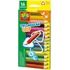 Image de Ses, Écriture + dessin, Crayons de couleur Triangle Grip (16x)