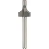 Image de Dremel 1 Fraise 1/4 De Rond Avec Guide