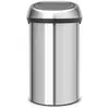 Image de Brabantia Touch Bin, Poubelle, Gris, Argent
