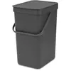Image de Poubelle BRABANTIA Waste Bin Sort & Go 12L Grey