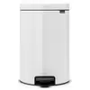 Image de Brabantia Newlcon, Poubelle, Blanc