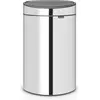Image de Brabantia Poubelle tactile, Poubelle, Argent