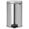Image de Brabantia Newlcon, Poubelle, Argent