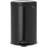 Image de Brabantia Newlcon, Poubelle, Noir