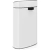 Image de Brabantia Poubelle tactile, Poubelle, Blanc