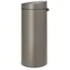 Image de Brabantia Poubelle tactile, Poubelle, Argent