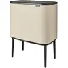 Image de Brabantia Bo Touch Bin, Poubelle, Beige