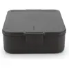 Image de Brabantia Boîte à lunch Make & Take 25.5 x 16.7 x 6.2 cm, Gris foncé, Lunch box, Gris