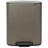 Image de Brabantia Bo Waste Bin, Poubelle, Gris