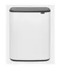 Image de BRABANTIA Poubelle Touch Bo Touch Bin, 2 x 30 litres, White 221408