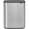Image de Brabantia Bo Touch bin 2 x 30 litres Staal Vingerafdruk Proof