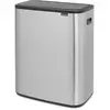 Image de Brabantia Bo Waste Bin, Poubelle, Argent