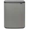 Image de Brabantia Bo Waste Bin, Poubelle, Gris
