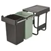 Image de Poubelle Encastrable 2 X 15 L - Sort & Go Built-in - Brabantia