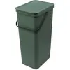 Image de Brabantia Seau de recyclage Sort & Go 40 l, vert, Poubelle, Vert