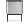 Image de Brabantia - 316227 - poubelle bo touch bin, 11 + 23 litres, acier mat antitraces de doigts