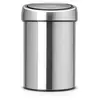 Image de Brabantia 363986 poubelle touch bin seau intérieur plastique 3 l matt inox