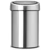 Image de Brabantia Touch Bin, Poubelle, Argent
