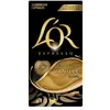 Image de Pack de 10 capsules café L’Or Espresso Flavours Vanille 4061086 52 g Noir et Beige