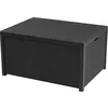 Image de Table De Jardin Arica Avec Espace De Rangement Graphite