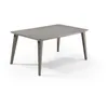 Image de ALLIBERT JARDIN Table Lima 160 6 personnes - Design contemporain - Cappucino
