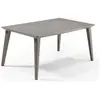 Image de Allibert, Table de jardin + table de balcon, Keter KETER Table de jardin Lima cappuccino
