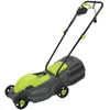 Image de Tondeuse Electrique Ø 32cm 1100W Bac 30L KZ GARDEN 3 hauteurs de coupe