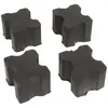 Image de Carpoint, Dépannage, Pied en caoutchouc 4 pcs. 25mm/40mm