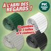 Image de Canisse double face PVC - 1500 g/m², set de fixation 4 couleurs et 2 dimensions