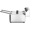 Image de Hendi Friteuse Kitchen Line 2x 6 l 230V 2x 3300W, Friteuse, Argent