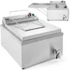 Image de Machine friteuse pour frire poisson beignets avec panier 12 l 3500 W - Hendi 205914