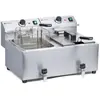 Image de Friteuse avec robinet Masterpro 7Kw 2 x - Hendi 209301 230V / 8 L