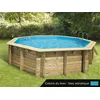 Image de Piscine bois Océa 5,10 x 1,20 m - Liner bleu - Ubbink