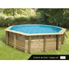 Image de Piscine bois Océa 5,10 x 1,20 m - Liner beige - Ubbink