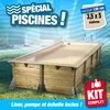 Image de Piscine hors sol Azura 350x505 - H126cm - Liner Beige 75/100ème